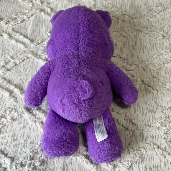 Care Bears Share Bear Stuffed Animal Plush 14 inch Purple - Picture 2 of 3